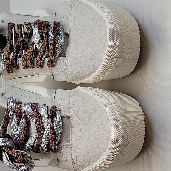 NWOB Vans Knu Stack White Casual LifeStyle Platform Shoes US W 9 M 7.5 Unisex - Picture 5 of 16